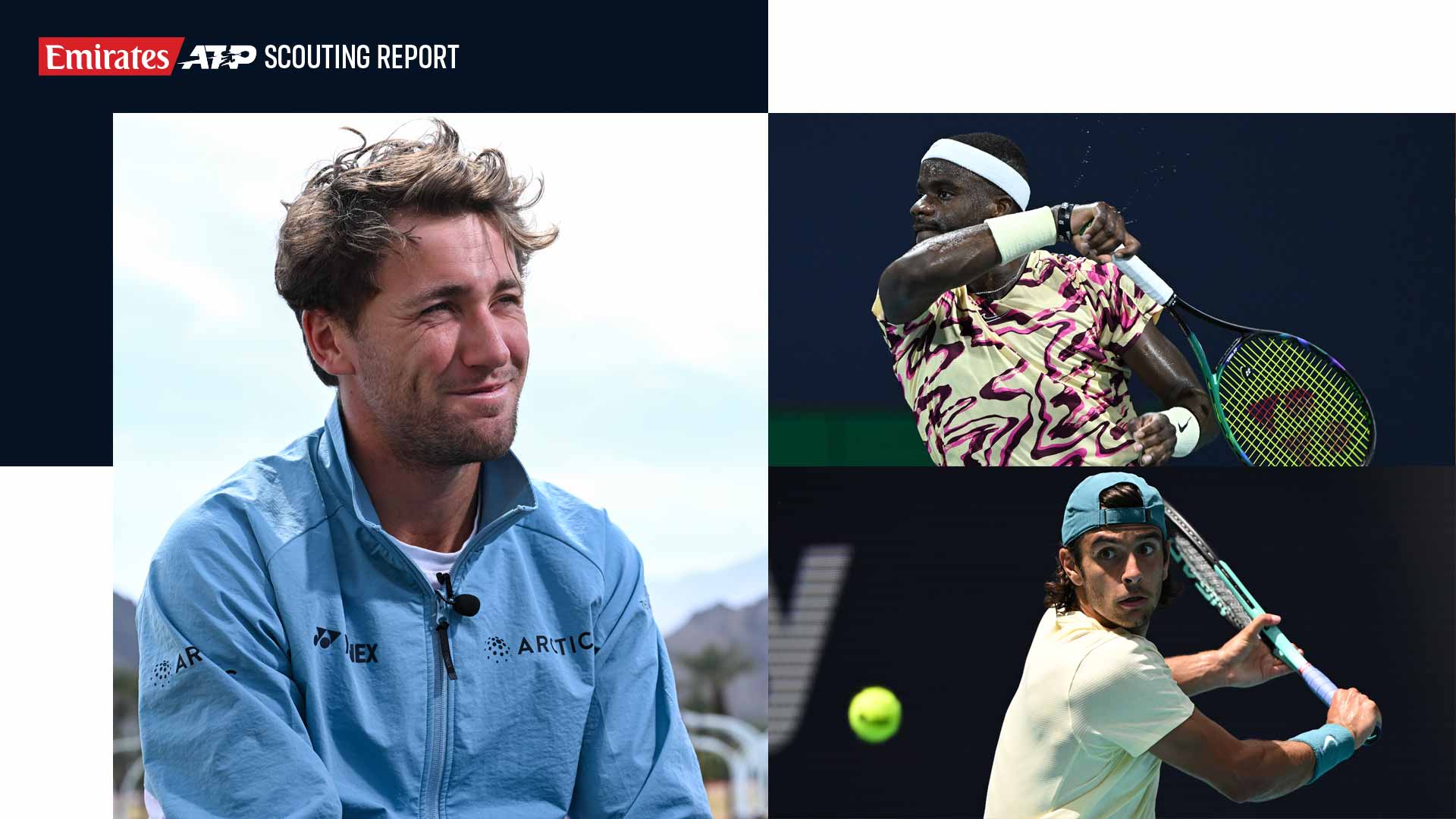 Casper Ruud, Frances Tiafoe and Lorenzo Musetti are the top seeds this week in Estoril, Houston and Marrakech, respectively.
