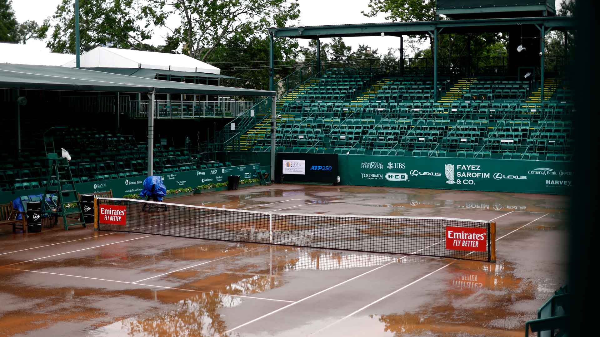Rain continues to wreak havoc on the Houston schedule.