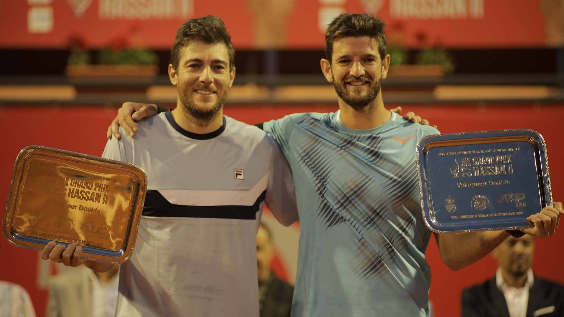 Marcelo Demoliner and Andrea Vavassori claim victory in their first final as a pair.