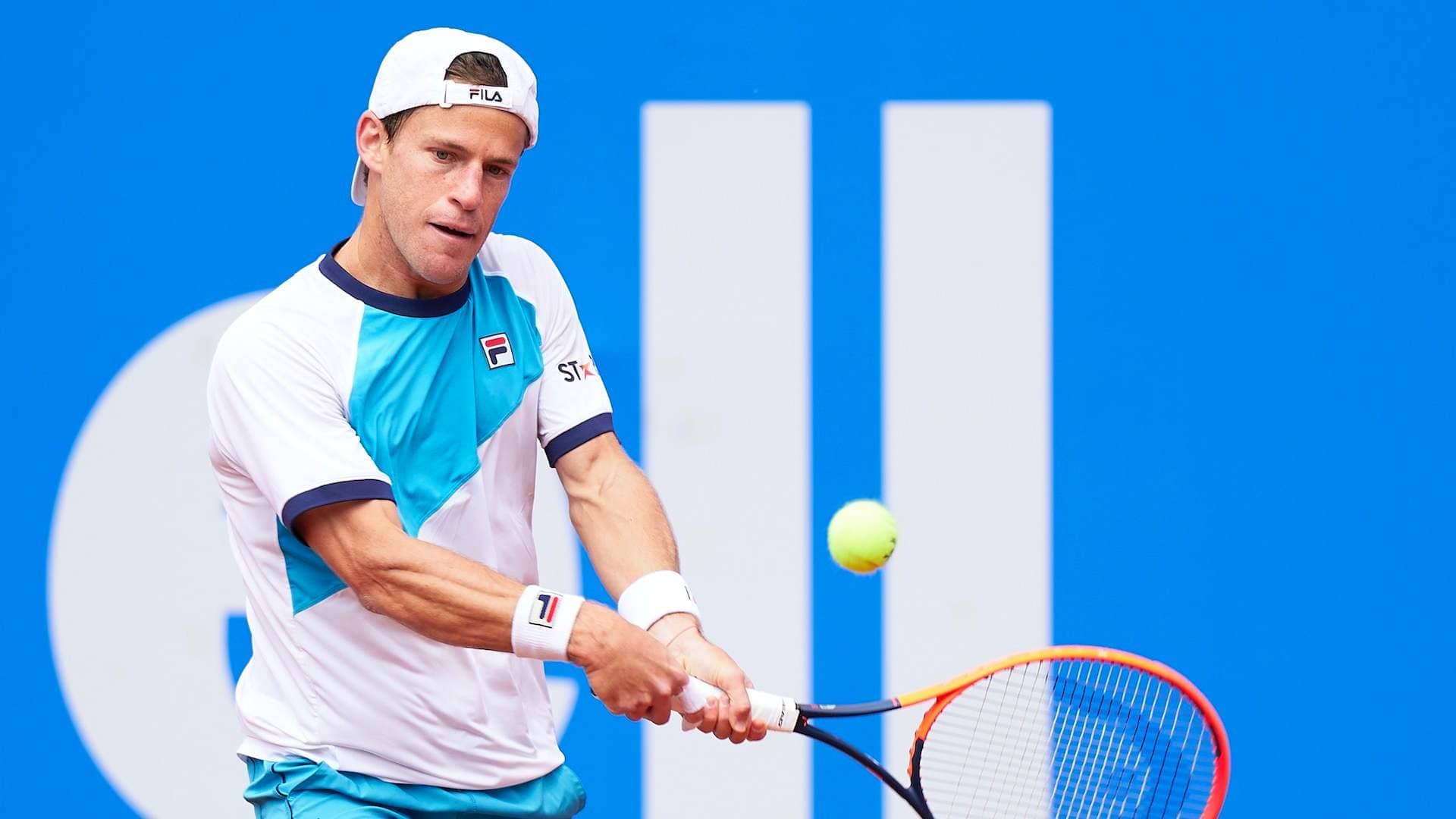Diego Schwartzman supera a Yibing Wu en la primera ronda del Barcelona Open Banc Sabadell 2023.