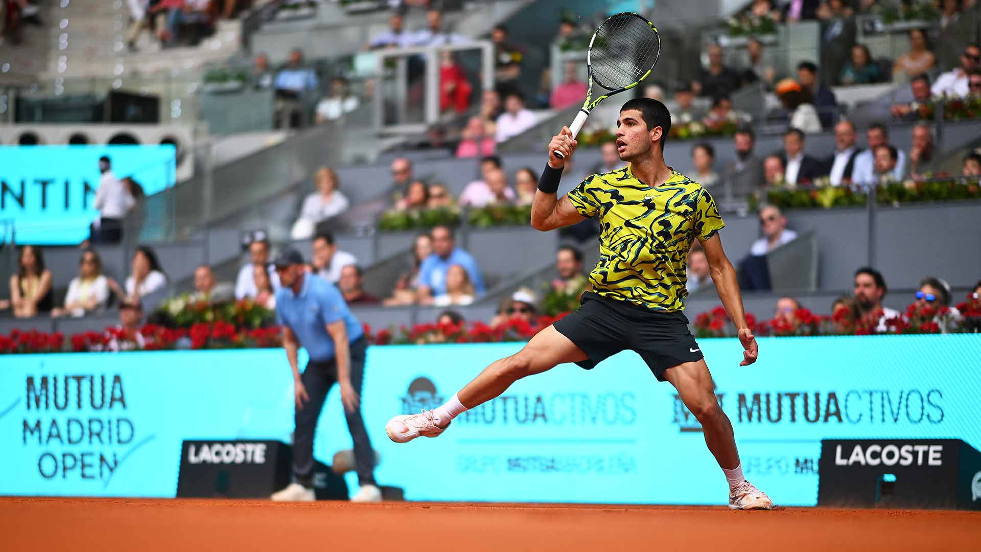 Carlos Alcaraz faces Alexander Zverev Tuesday in a rematch of the 2022 Madrid final.