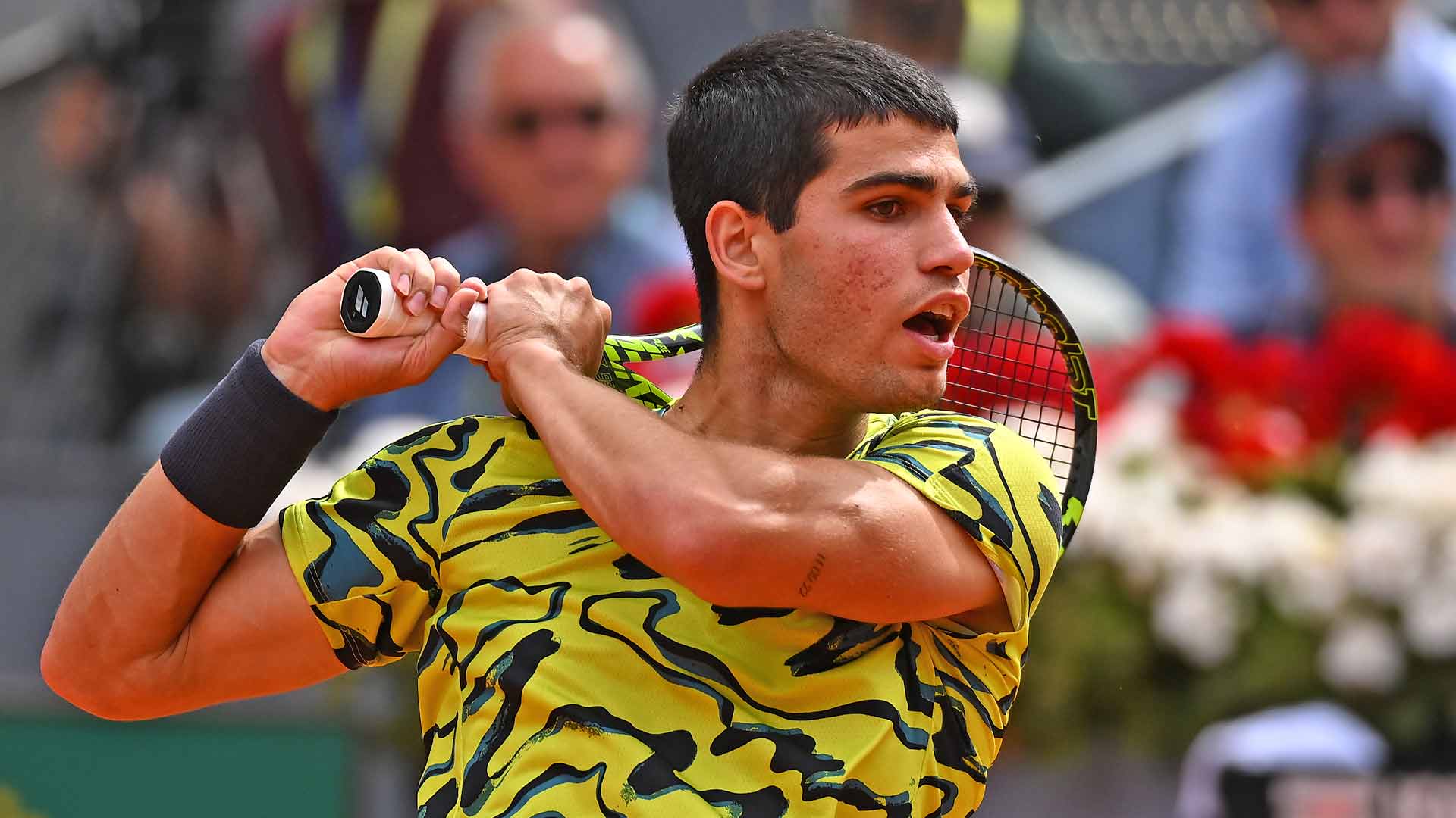Carlos Alcaraz es el campeón vigente del Mutua Madrid Open.