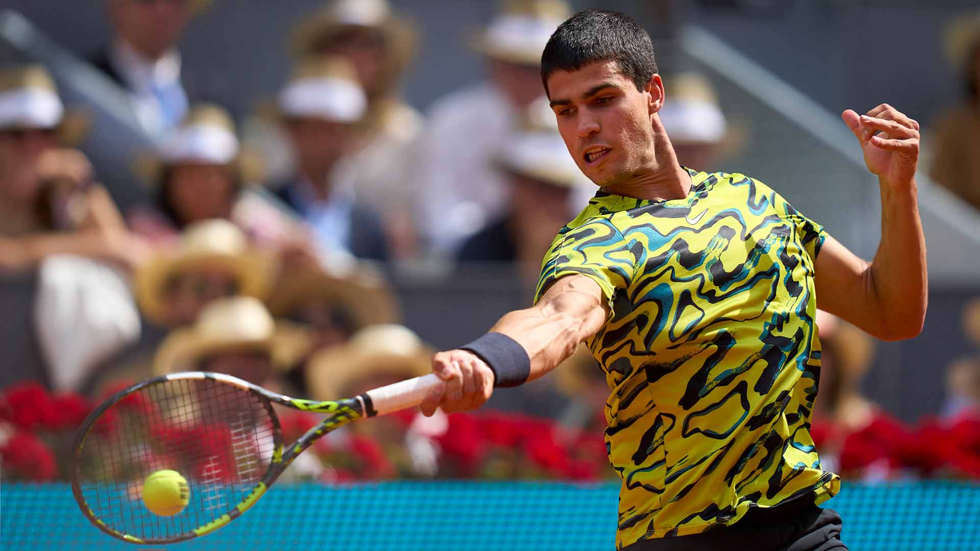 Carlos Alcaraz jugará por primera vez en Roma, luego de ganar su segundo título en Madrid.