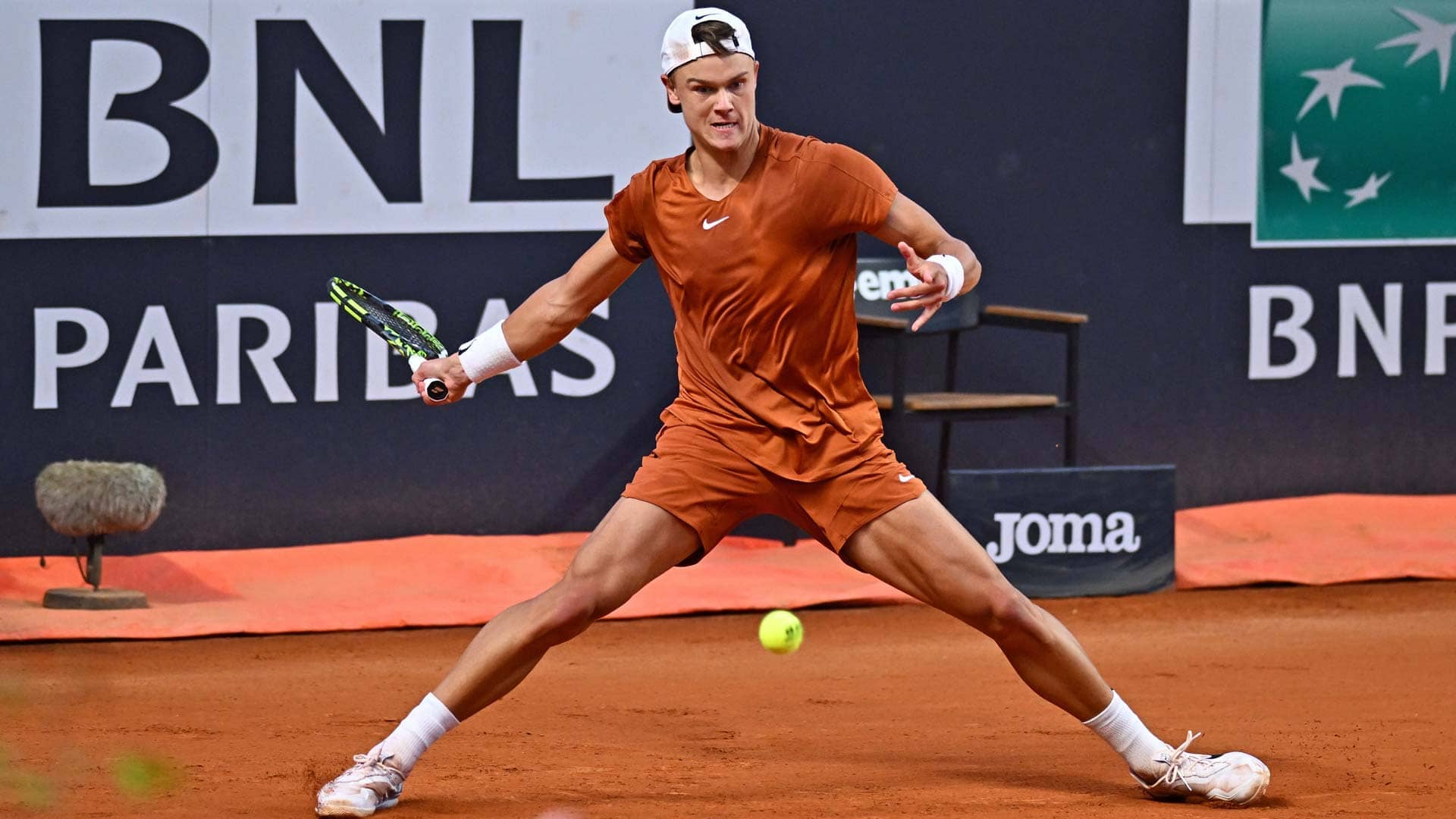 Holger Rune is seeded seventh in his Rome debut.