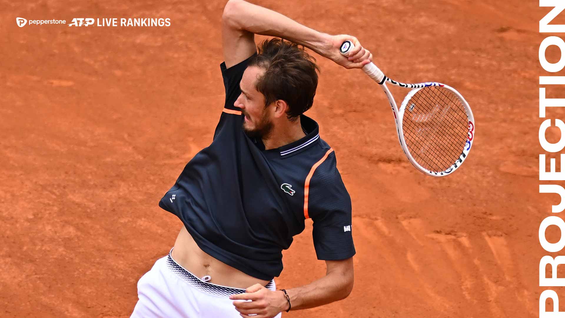 Daniil Medvedev will return to World No. 2 in the Pepperstone ATP Rankings on Monday.