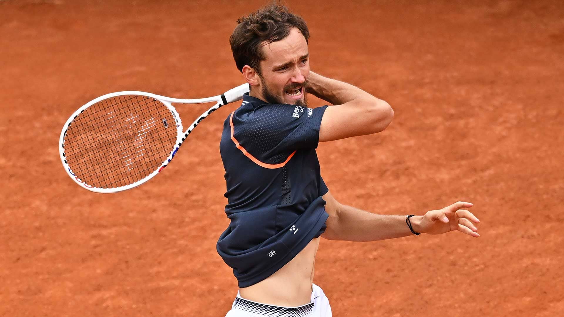 Daniil Medvedev holds a 10-2 record on clay this season.