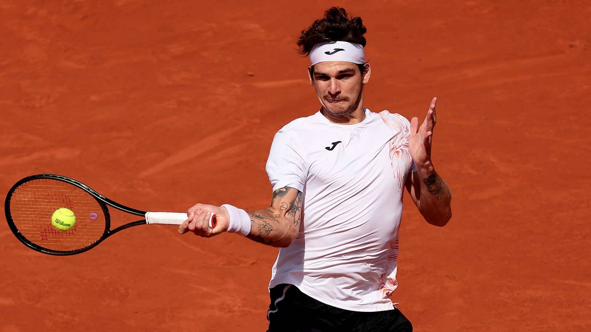 Thiago Seyboth Wild is making his Roland Garros debut.