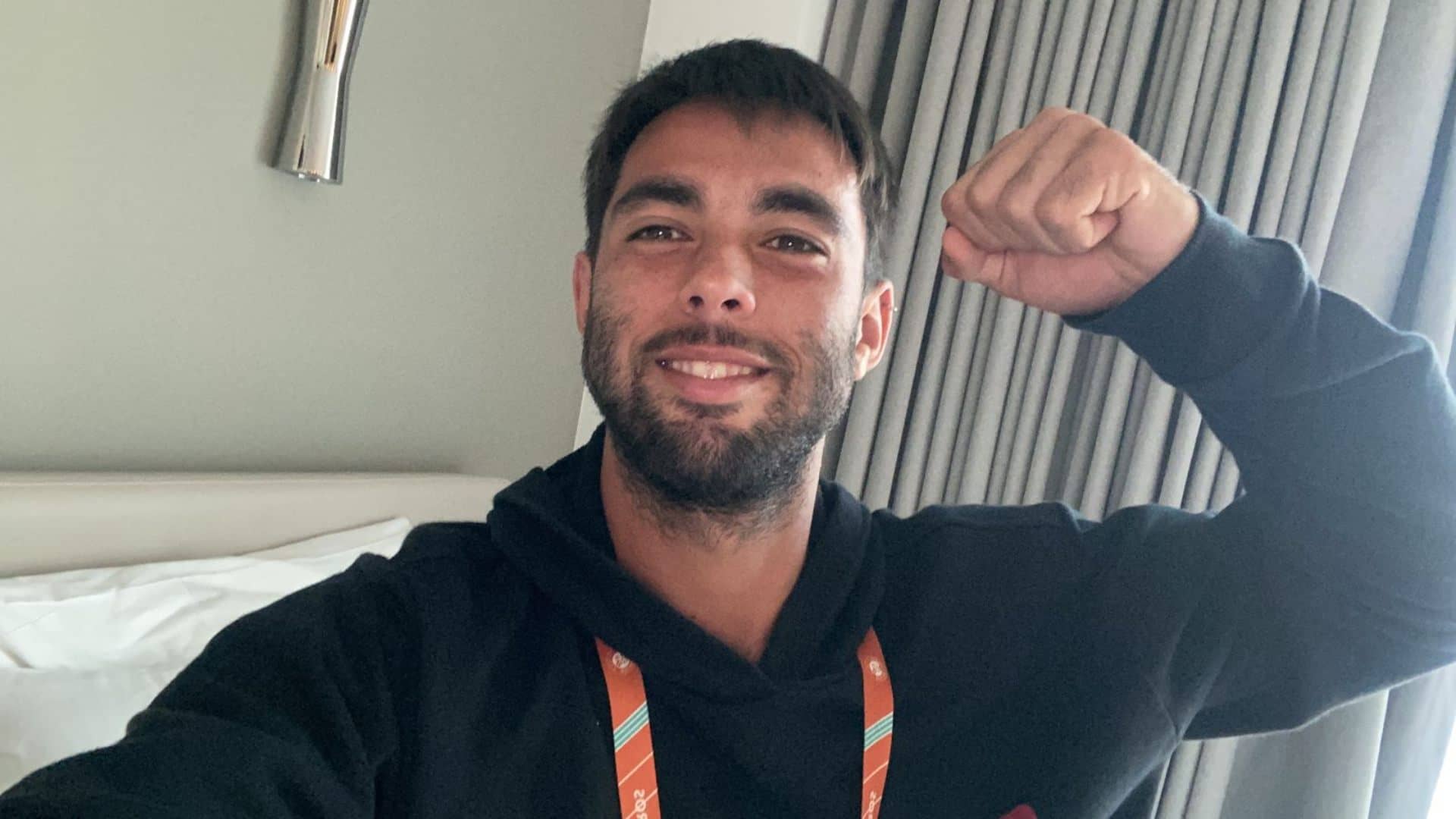 Genaro Alberto Olivieri is competing in his first tour-level main draw at Roland Garros.