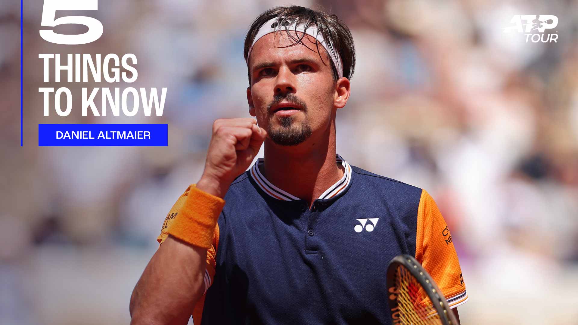 Daniel Altmaier has climbed as high as No. 53 in the Pepperstone ATP Rankings.
