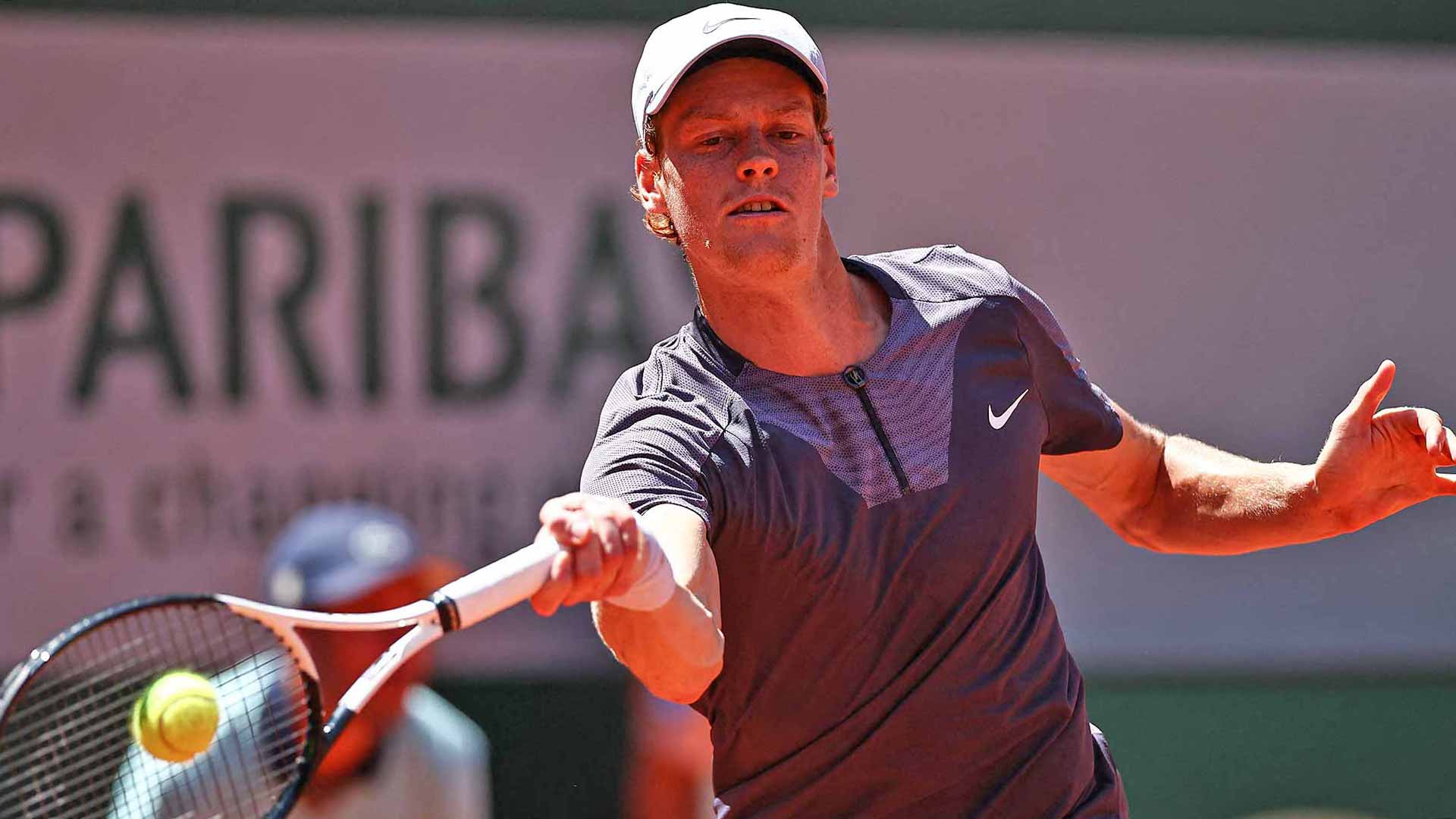 Jannik Sinner holds a 29-8 record this season.