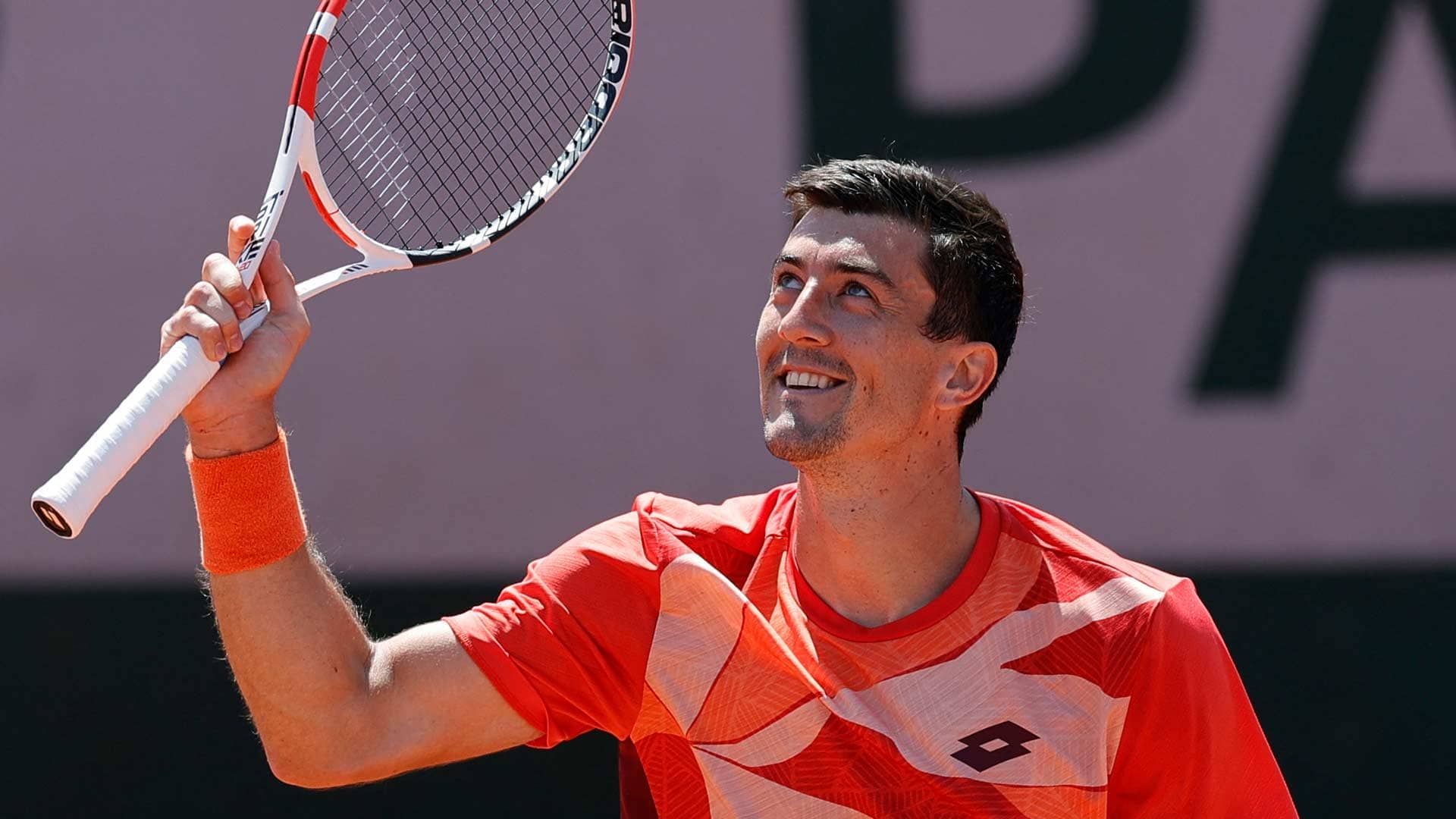Sebastian Ofner is through to his first Grand Slam fourth round.