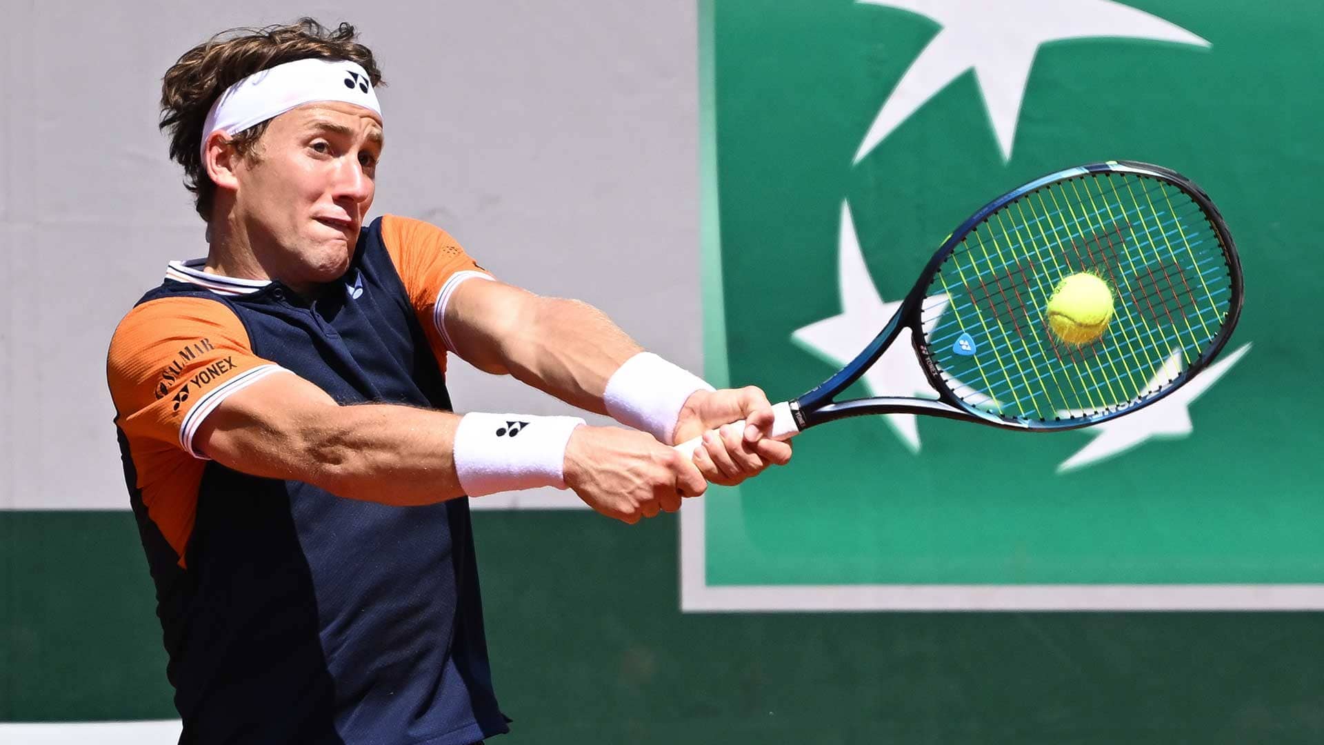 Fourth seed Casper Ruud is the highest seed left in the bottom half.