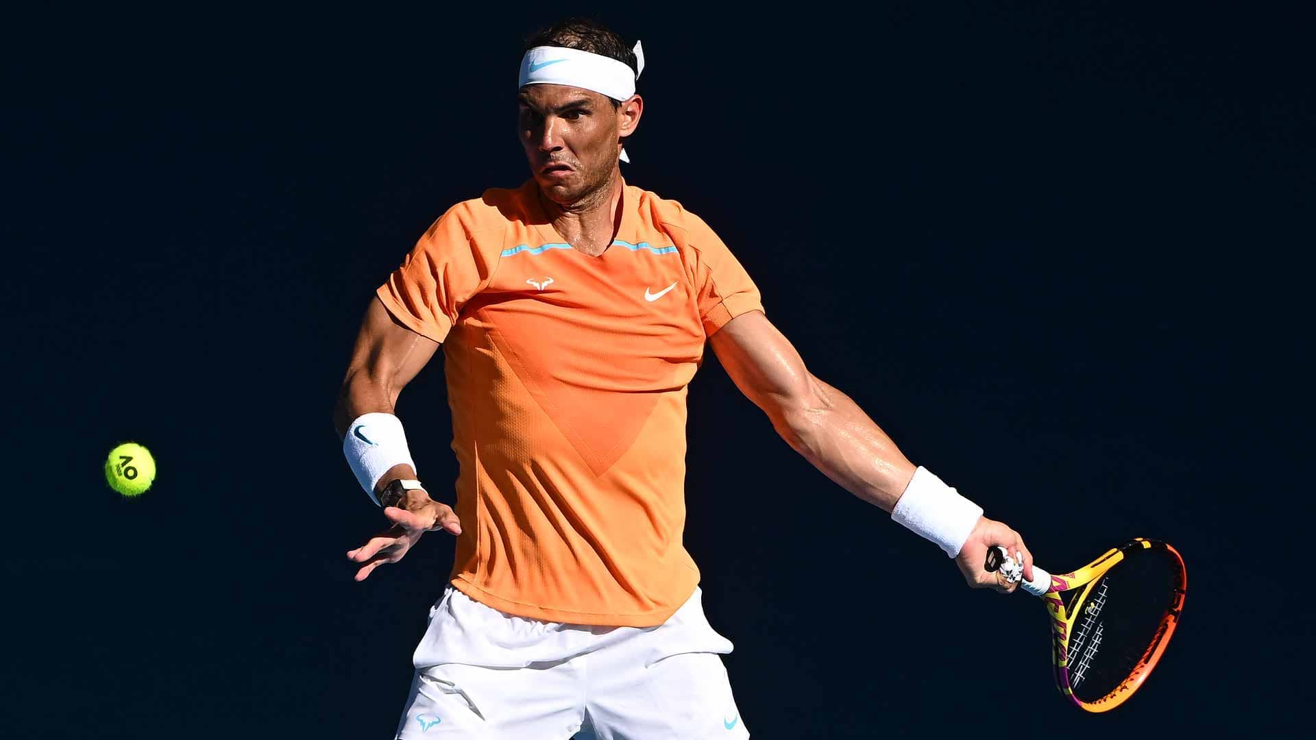 Rafael Nadal last competed at the Australian Open.