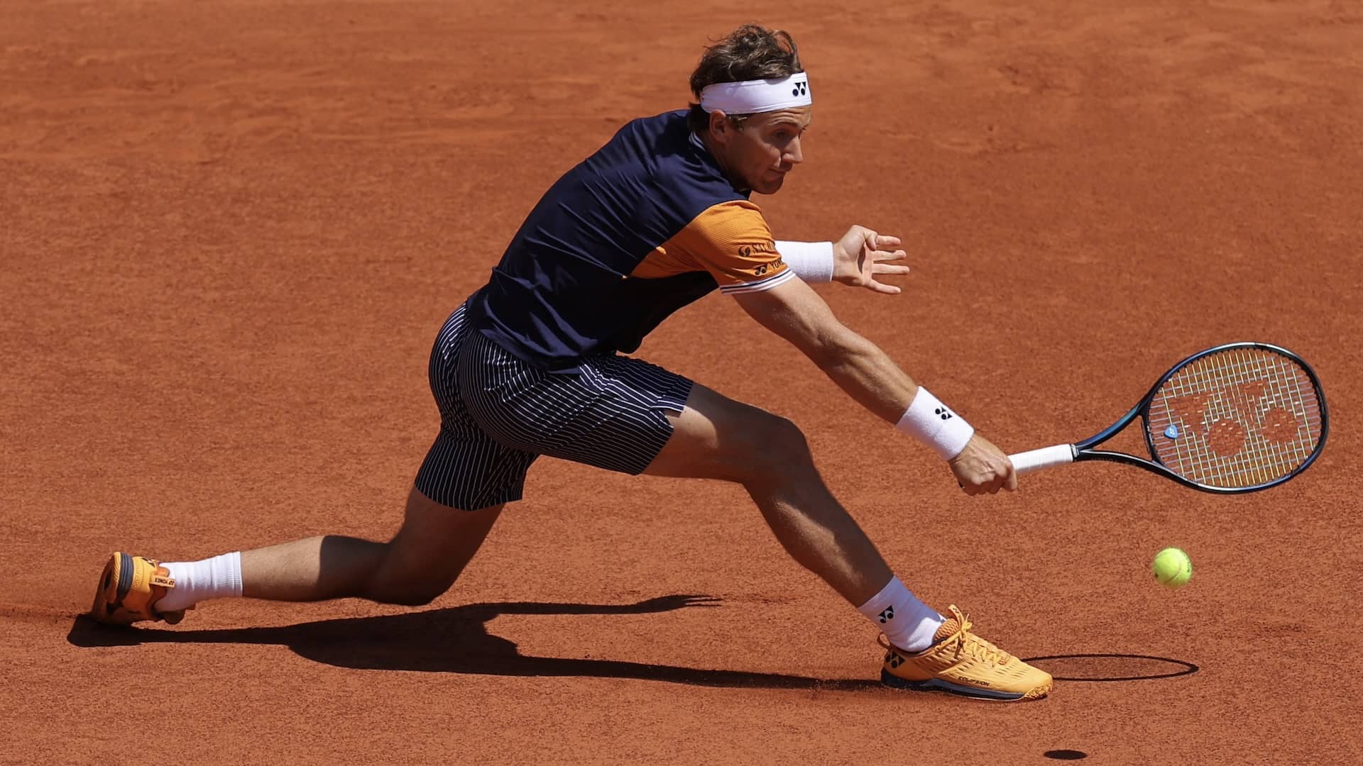 Casper Ruud alcanzó la final de Roland Garros en 2022.