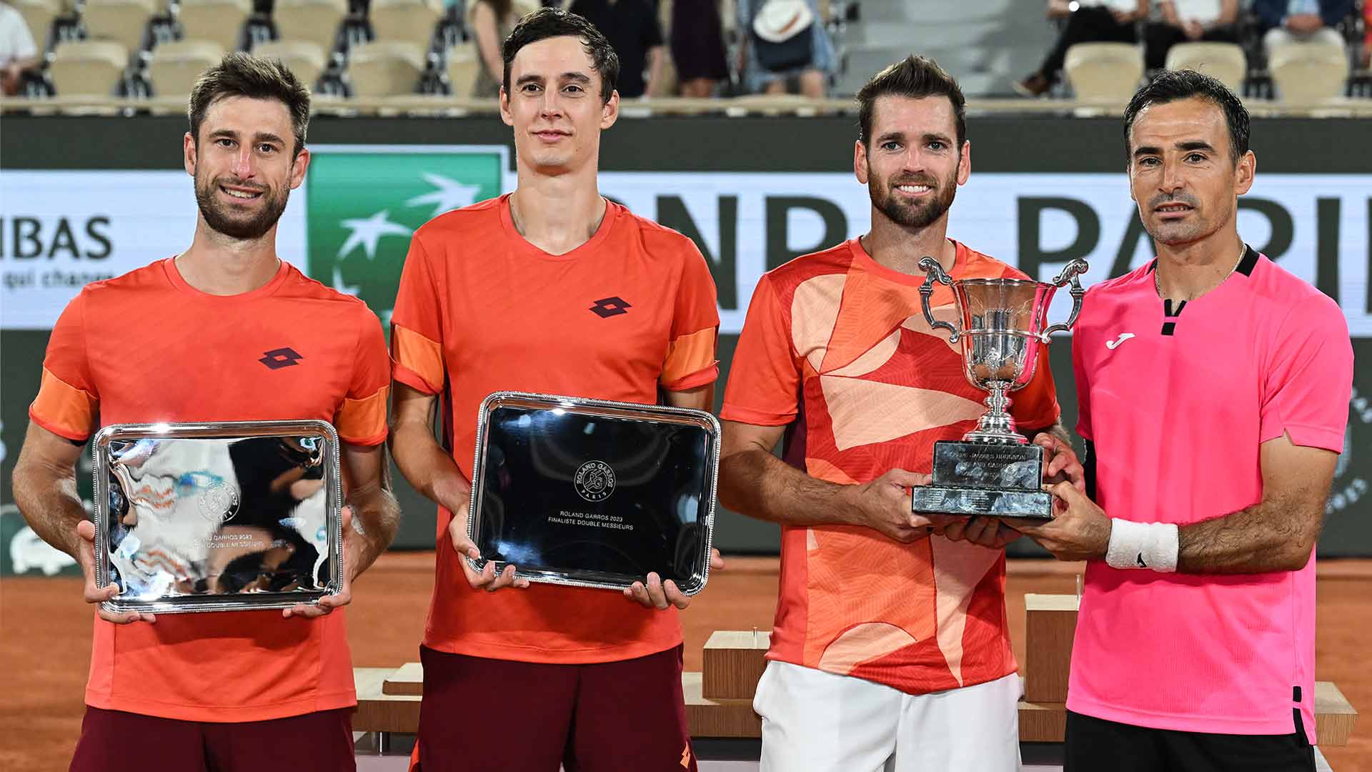 <a href='https://www.atptour.com/en/players/sander-gille/gd32/overview'>Sander Gille</a>/<a href='https://www.atptour.com/en/players/joran-vliegen/v895/overview'>Joran Vliegen</a>/<a href='https://www.atptour.com/en/players/austin-krajicek/ka00/overview'>Austin Krajicek</a>/<a href='https://www.atptour.com/en/players/ivan-dodig/d646/overview'>Ivan Dodig</a>