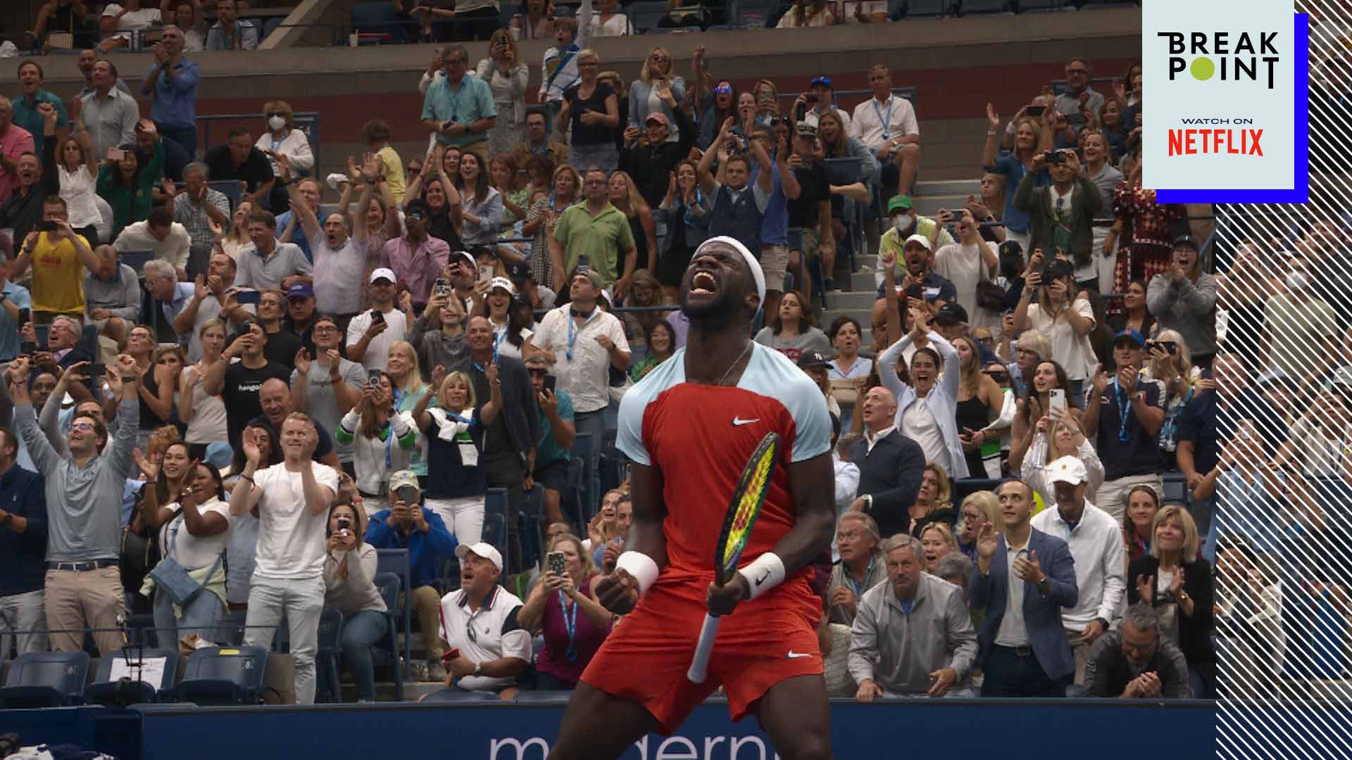 Break Point follows Frances Tiafoe's run at the 2022 US Open.
