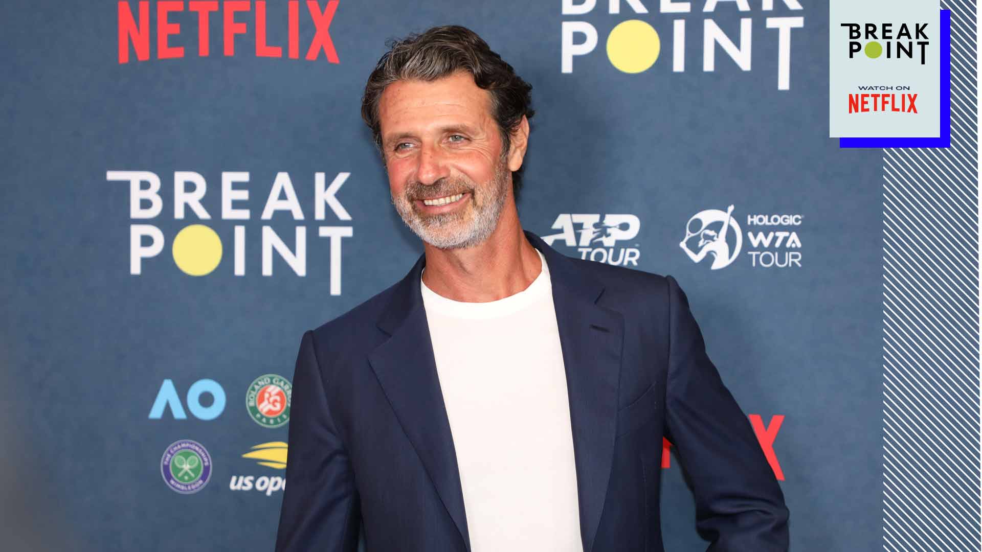Patrick Mouratoglou ofrece sus reflexiones en Break Point.