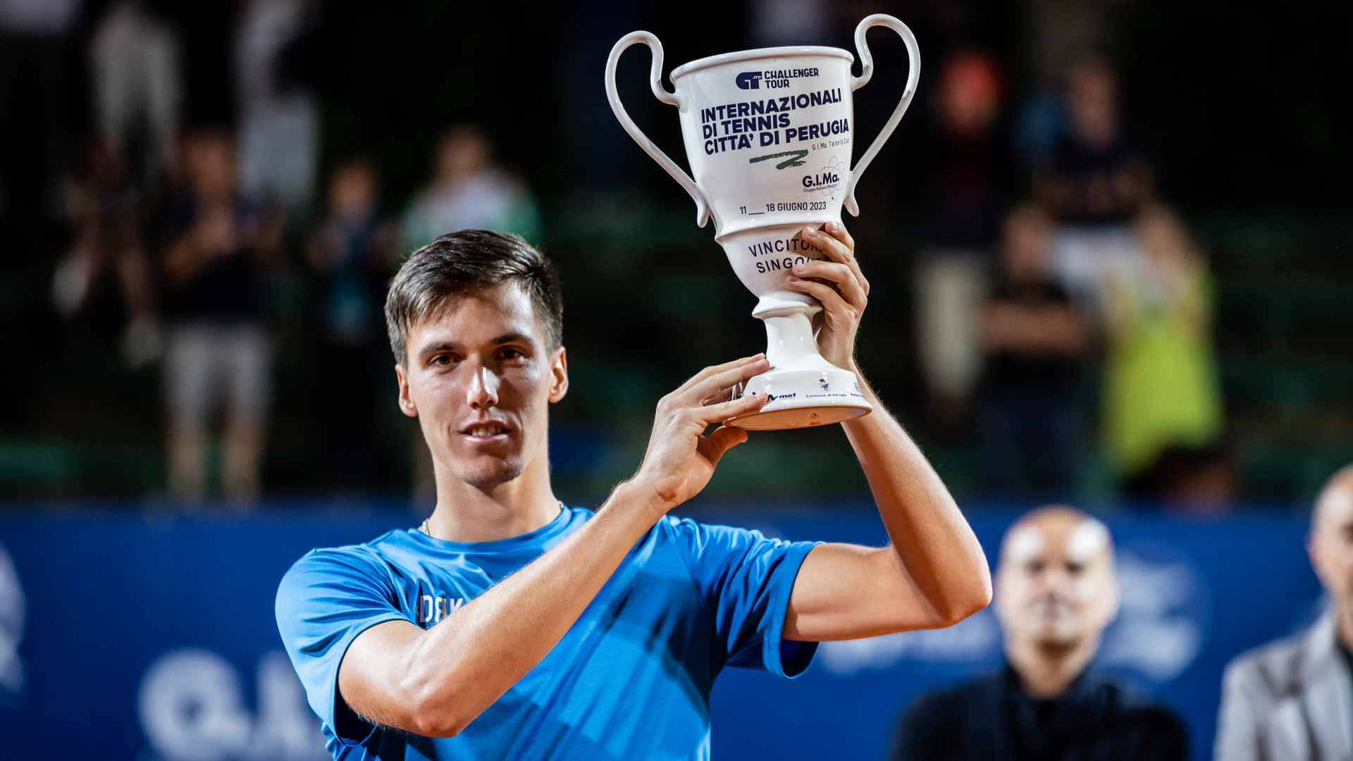Fabian Marozsan wins the Perugia Challenger.