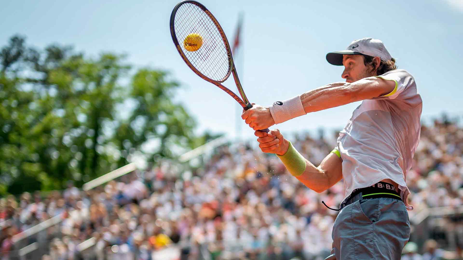 Nicolás Jarry ha ganado al menos un partido en tres superficies diferentes en 2023.