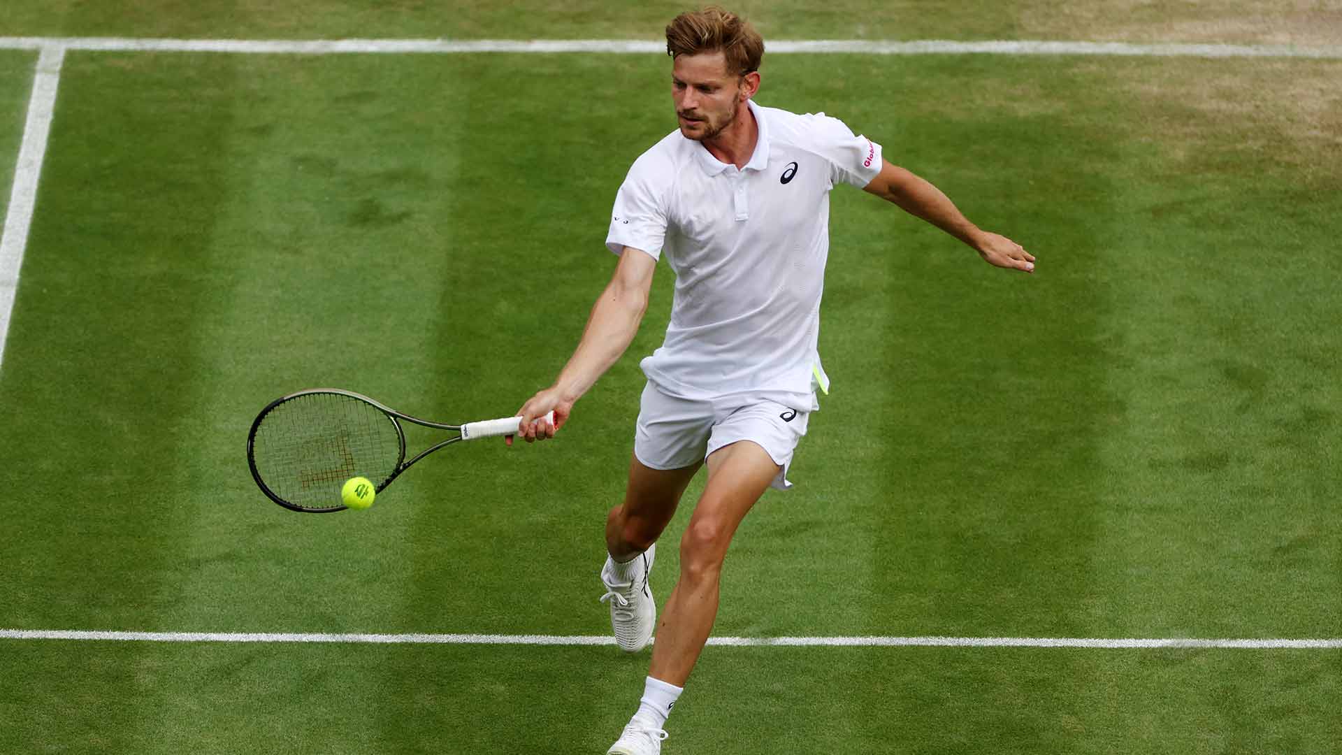 David Goffin is a two-time Wimbledon quarter-finalist.