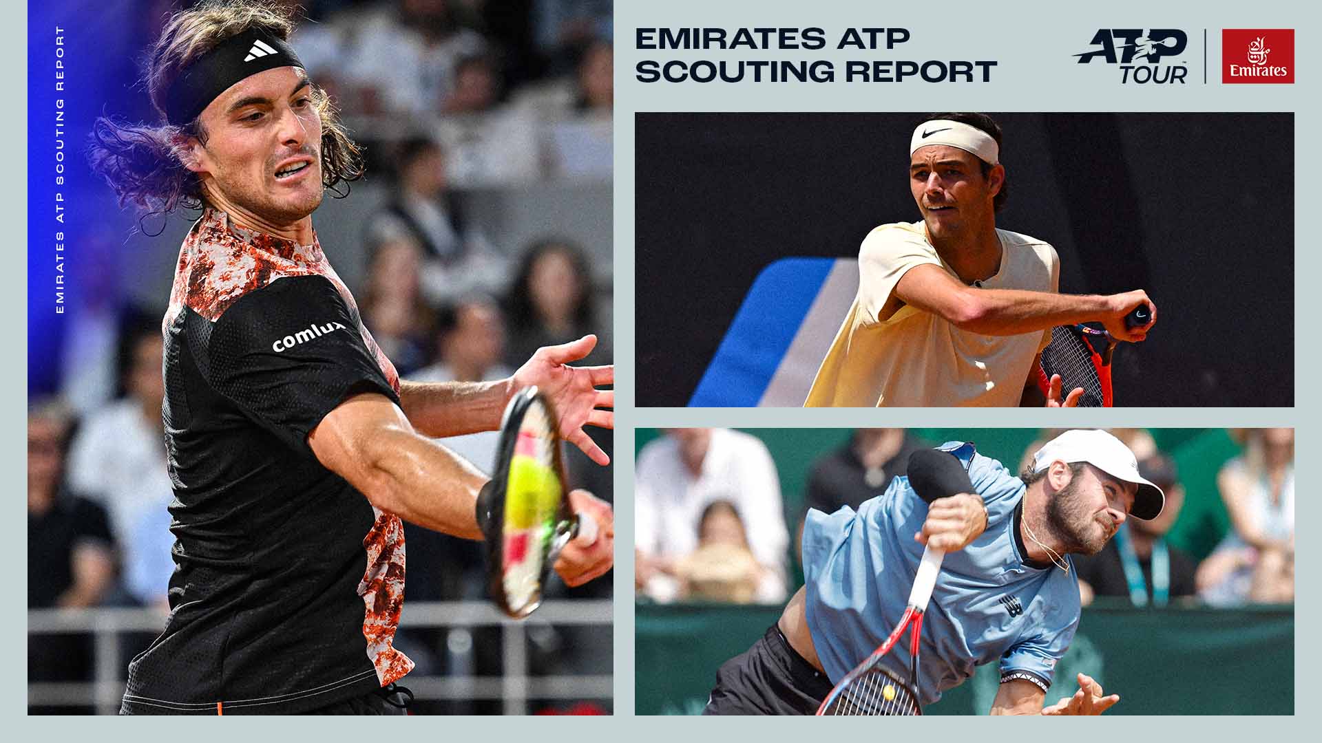 Stefanos Tsitsipas, Taylor Fritz y Tommy Paul lideran la acción desde el lunes en el ATP Tour.