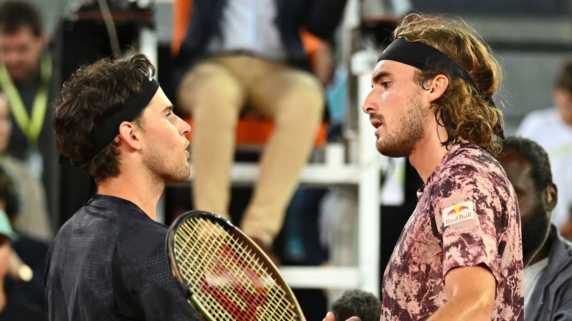 Dominic Thiem was beaten by Stefanos Tsitsipas at the ATP Masters 1000 in Madrid this April.
