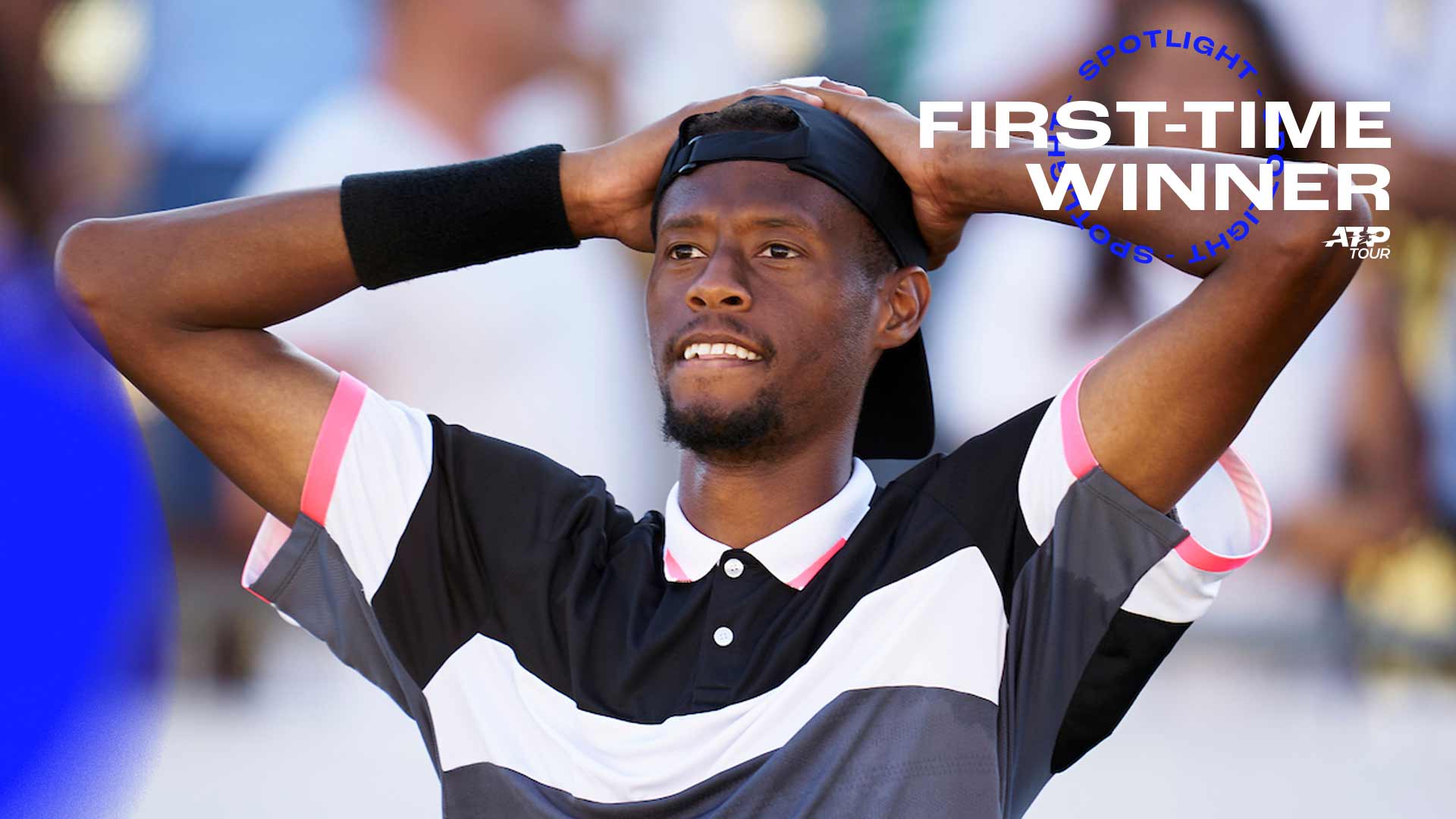 Christopher Eubanks defeats Adrian Mannarino on Saturday in Mallorca to lift the ATP 250 trophy.
