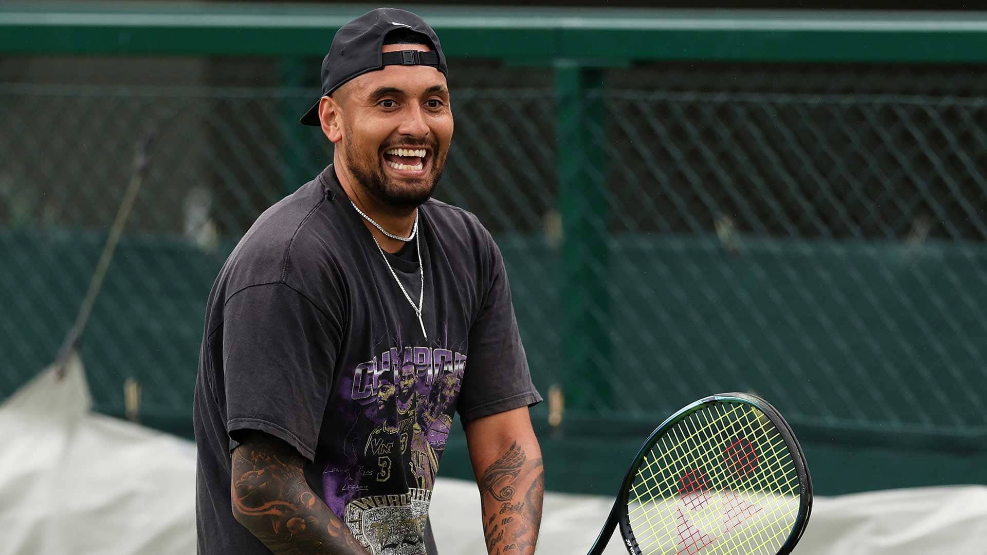Nick Kyrgios has played just one tour-level match this season due to injury.
