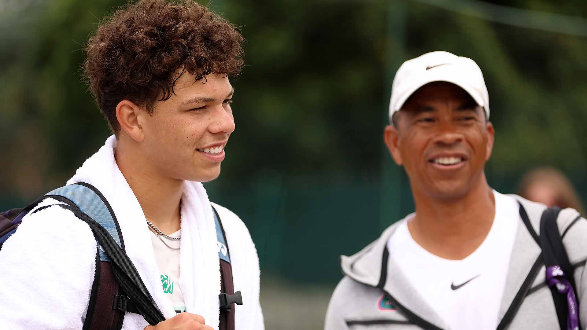 Ben Shelton is tapping into his father Bryan's experience for his Wimbledon debut.