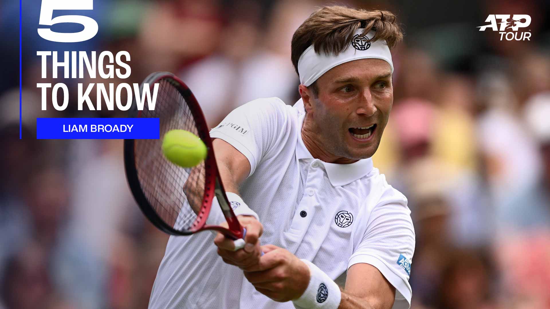 Liam Broady is into the third round at Wimbledon for the second consecutive year.