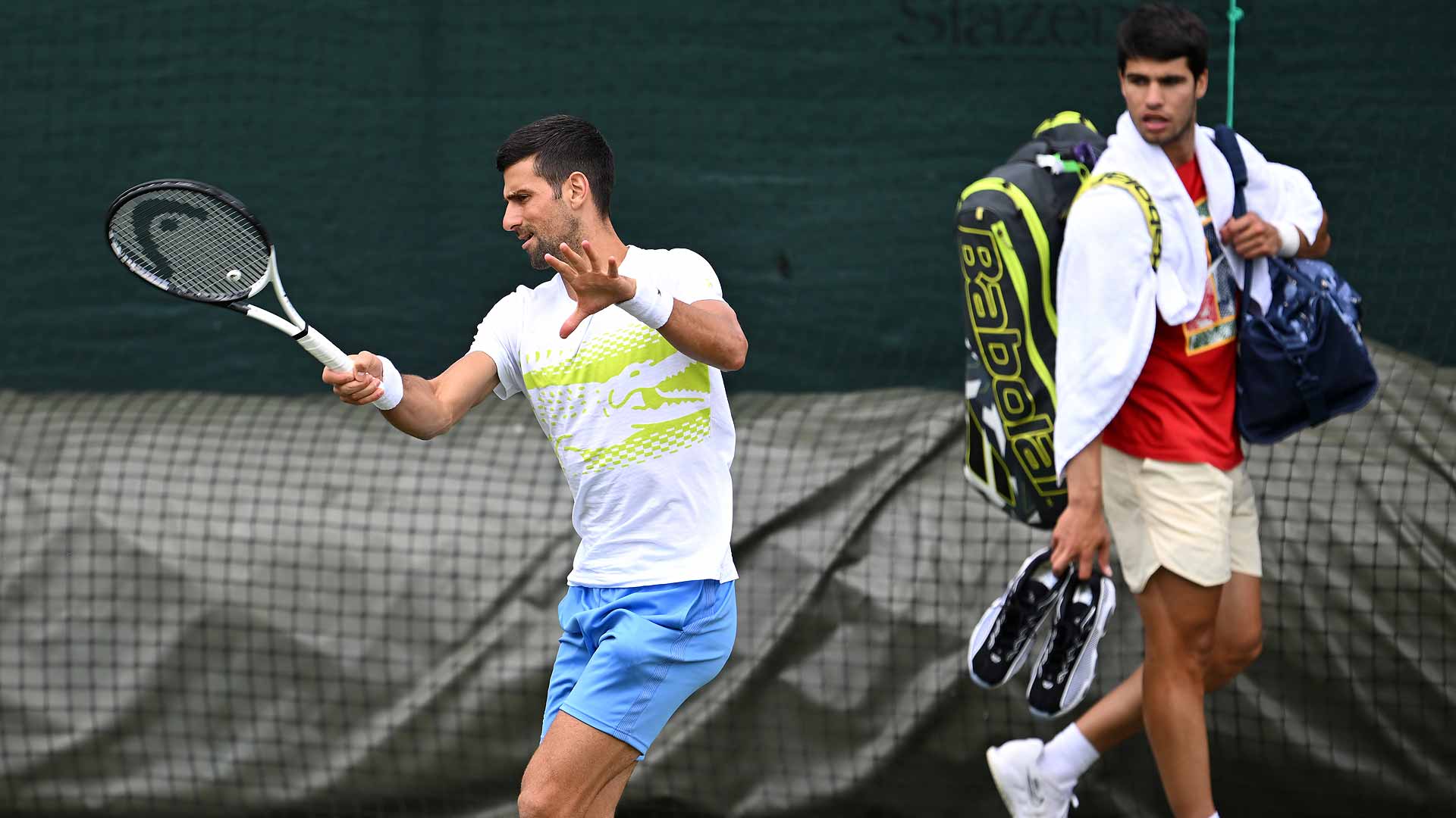 Novak Djokovic will play his third-round match and Carlos Alcaraz his second-round match on Friday.