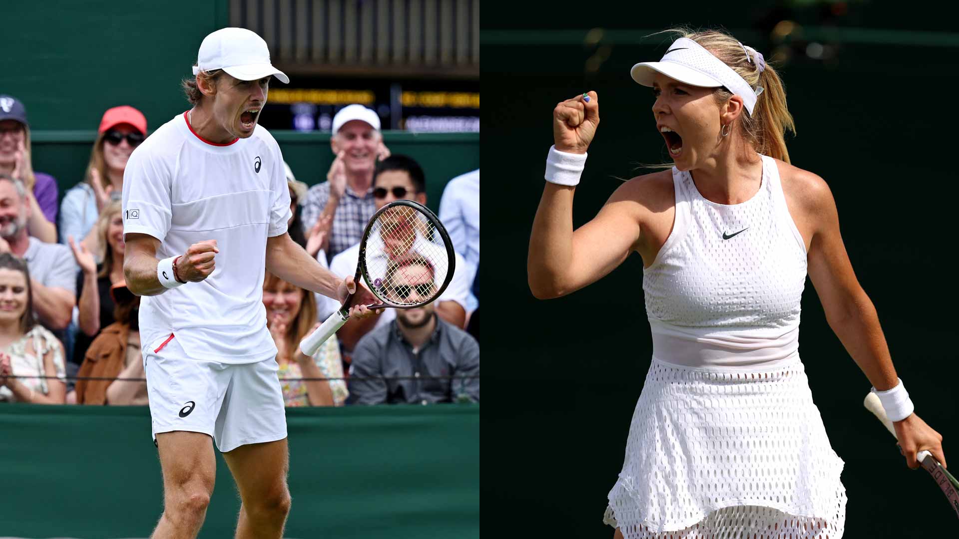 Alex de Minaur and Katie Boulter will play mixed doubles together for the first time.