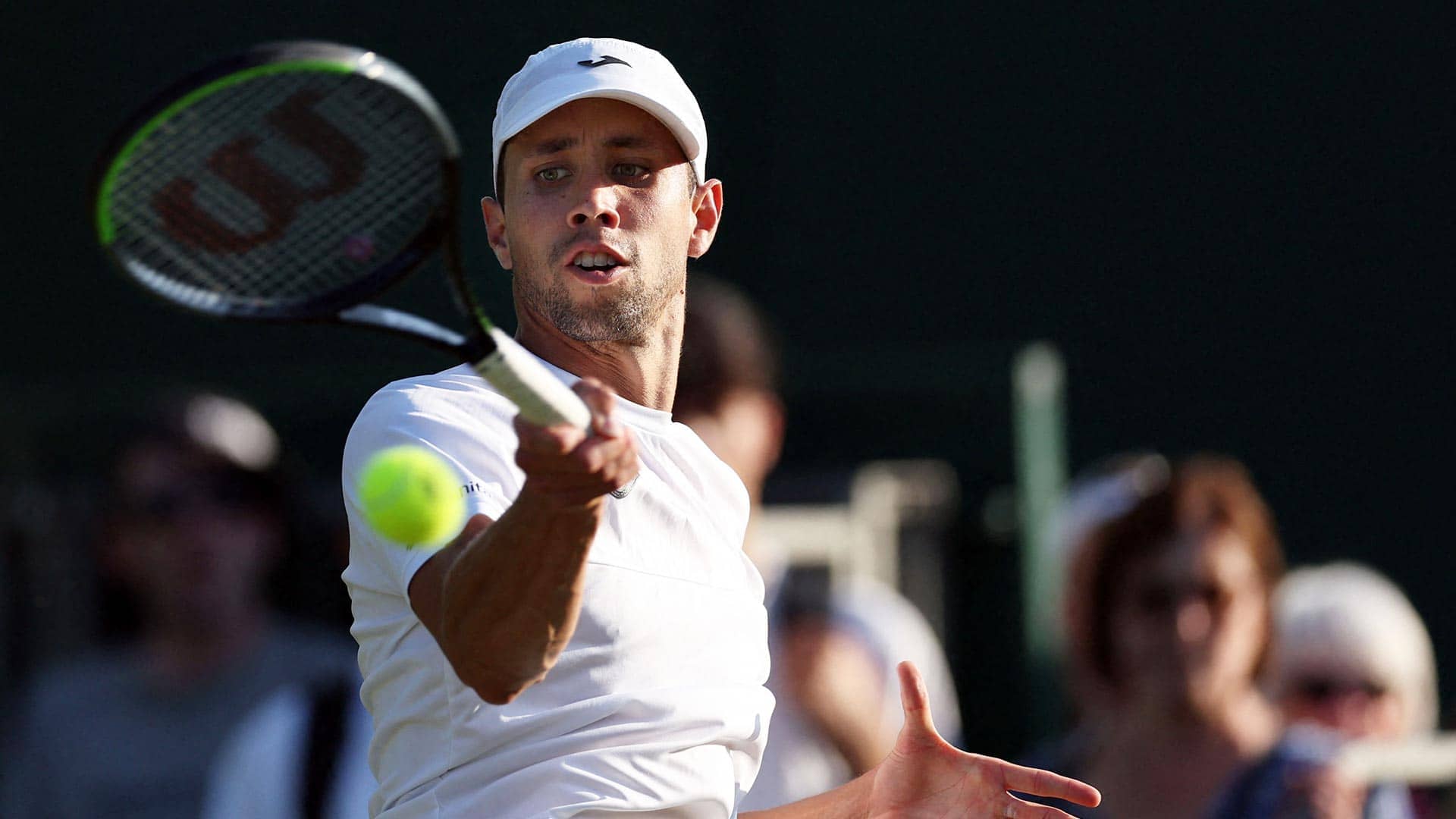 Daniel Elahi Galán está en octavos de un Grand Slam por primera vez.