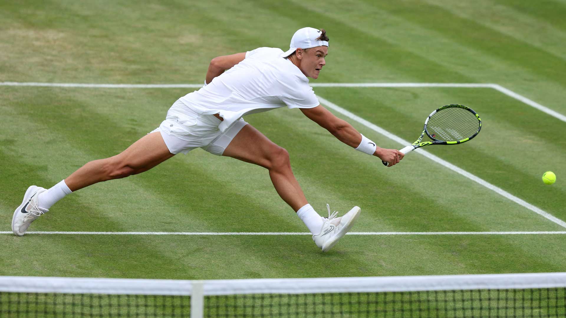 Holger Rune is playing in his second Wimbledon and eighth Grand Slam overall.