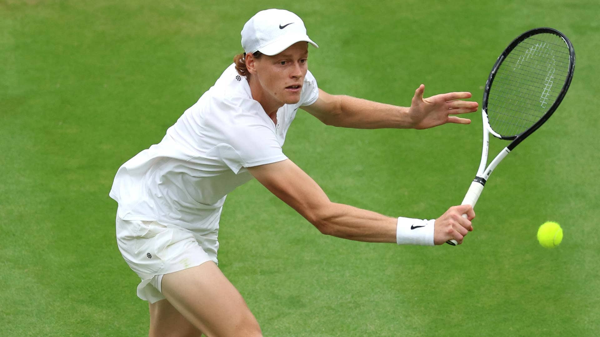 Jannik Sinner is the third Italian man to reach the semi-finals at Wimbledon.