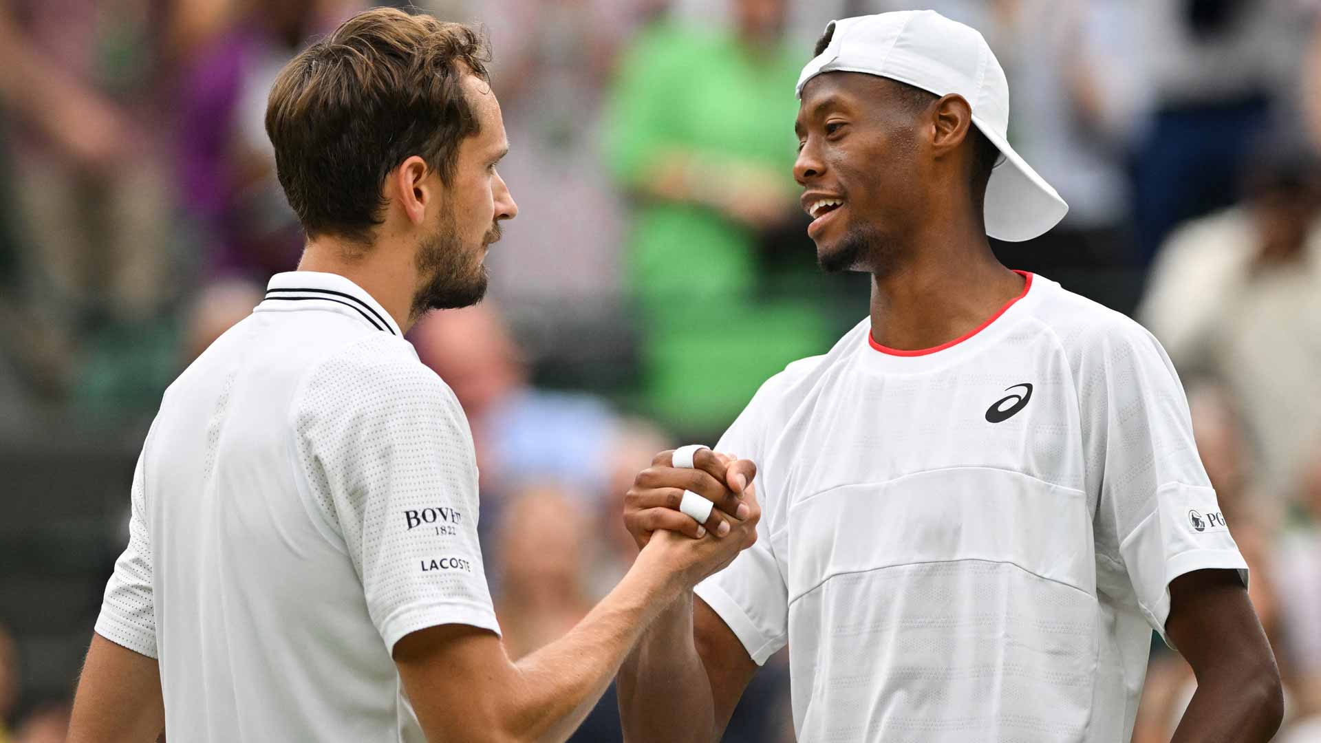 <a href='https://www.atptour.com/en/players/daniil-medvedev/mm58/overview'>Daniil Medvedev</a> and <a href='https://www.atptour.com/en/players/christopher-eubanks/e865/overview'>Christopher Eubanks</a>