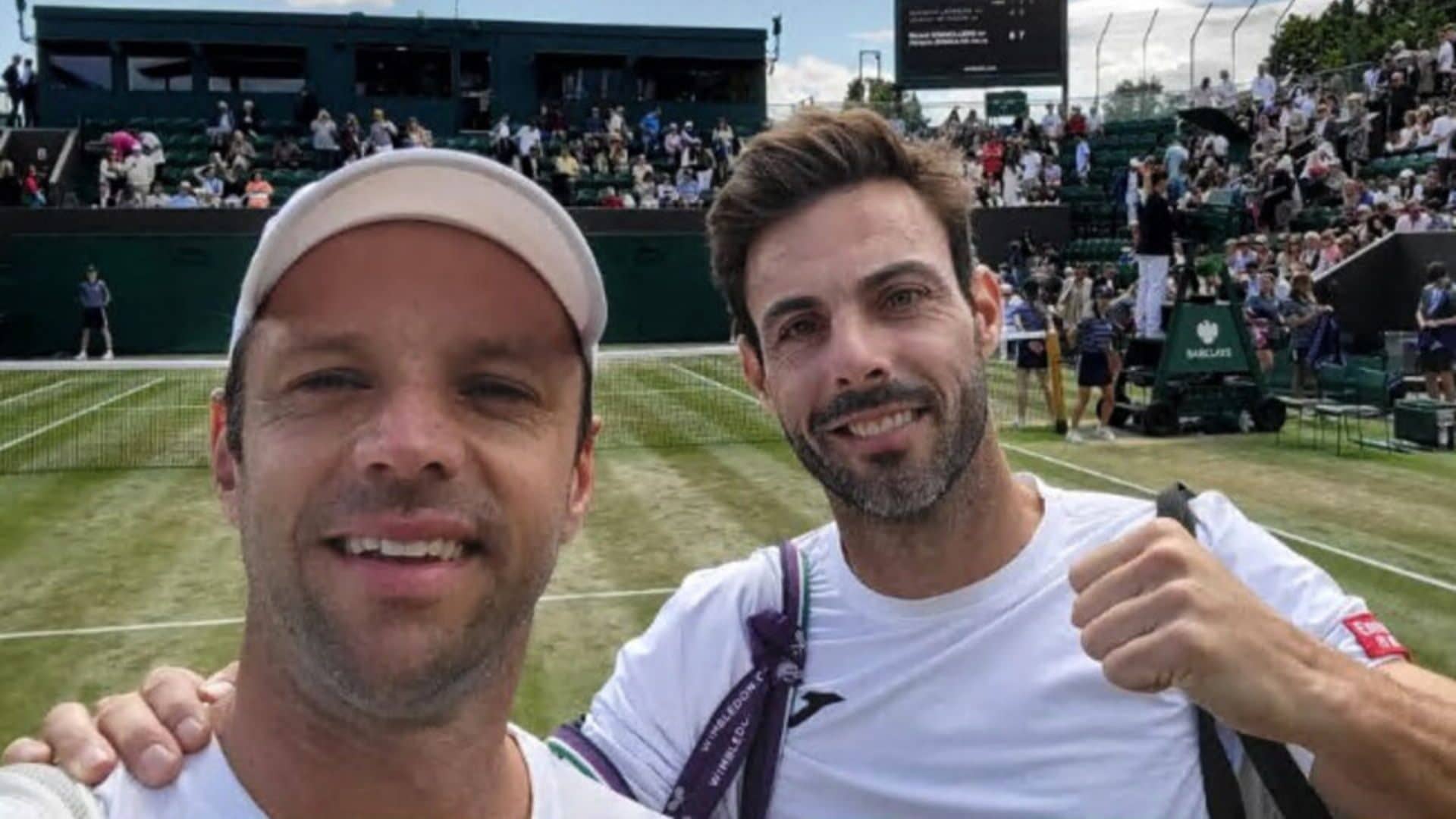 Horacio Zeballos y Marcel Granollers quieren dar un paso más para llegar a la final de Wimbledon este jueves.