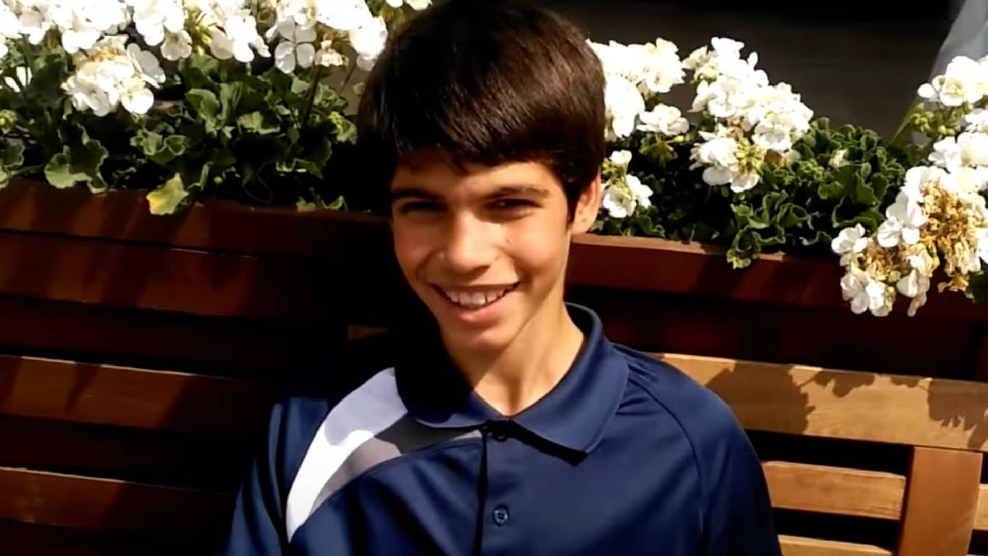 Carlos Alcaraz reconocía con 12 años que sus sueños eran ganar Roland Garros y Wimbledon.