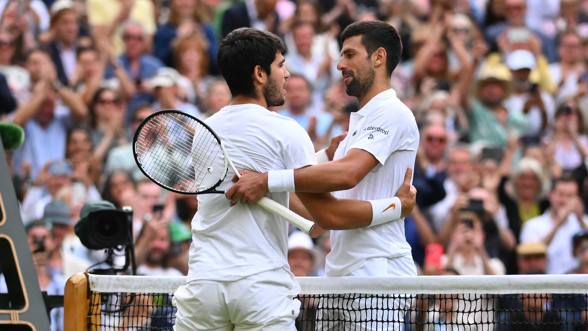 Carlos Alcaraz and Novak Djokovic split the two major titles in Q2.