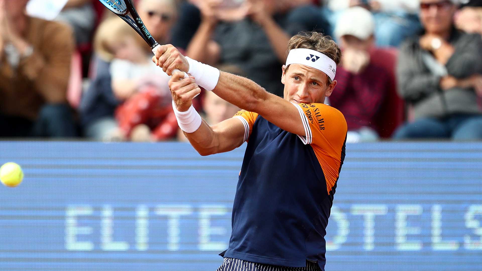 Casper Ruud busca su segundo título del año en Bastad.