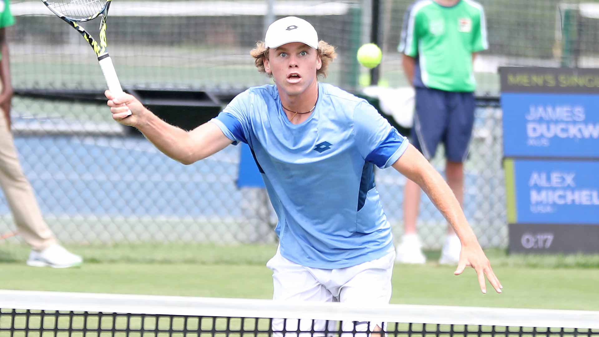 Alex Michelsen reached his maiden ATP Tour final last week in Newport.