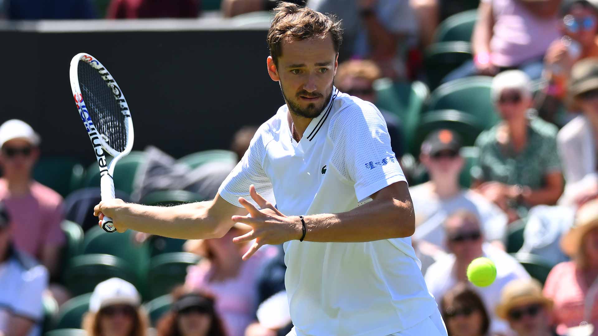 Daniil Medvedev jugó recientemente en Wimbledon, donde alcanzó las semifinales.