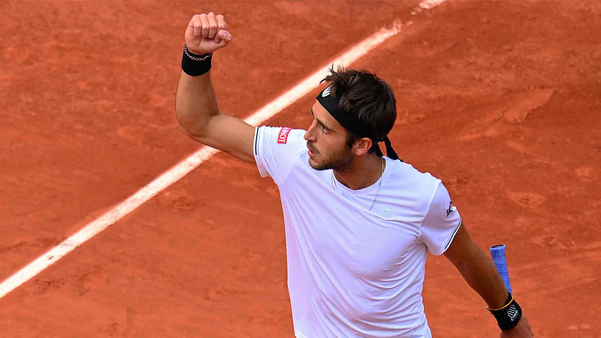 Tomás Martín Etcheverry es el principal cabeza de serie en el Generali Open.