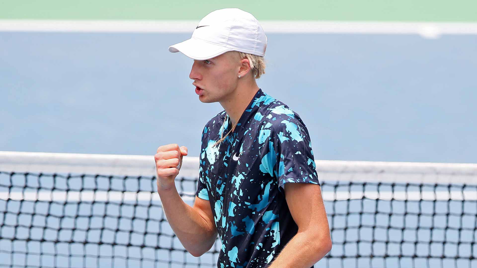 Mark Lajal at the 2023 Little Rock Challenger.