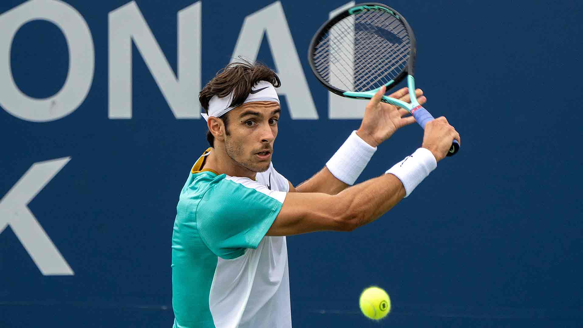 Lorenzo Musetti superó a Yoshihito Nishioka en primera ronda del National Bank Open presented by Rogers.