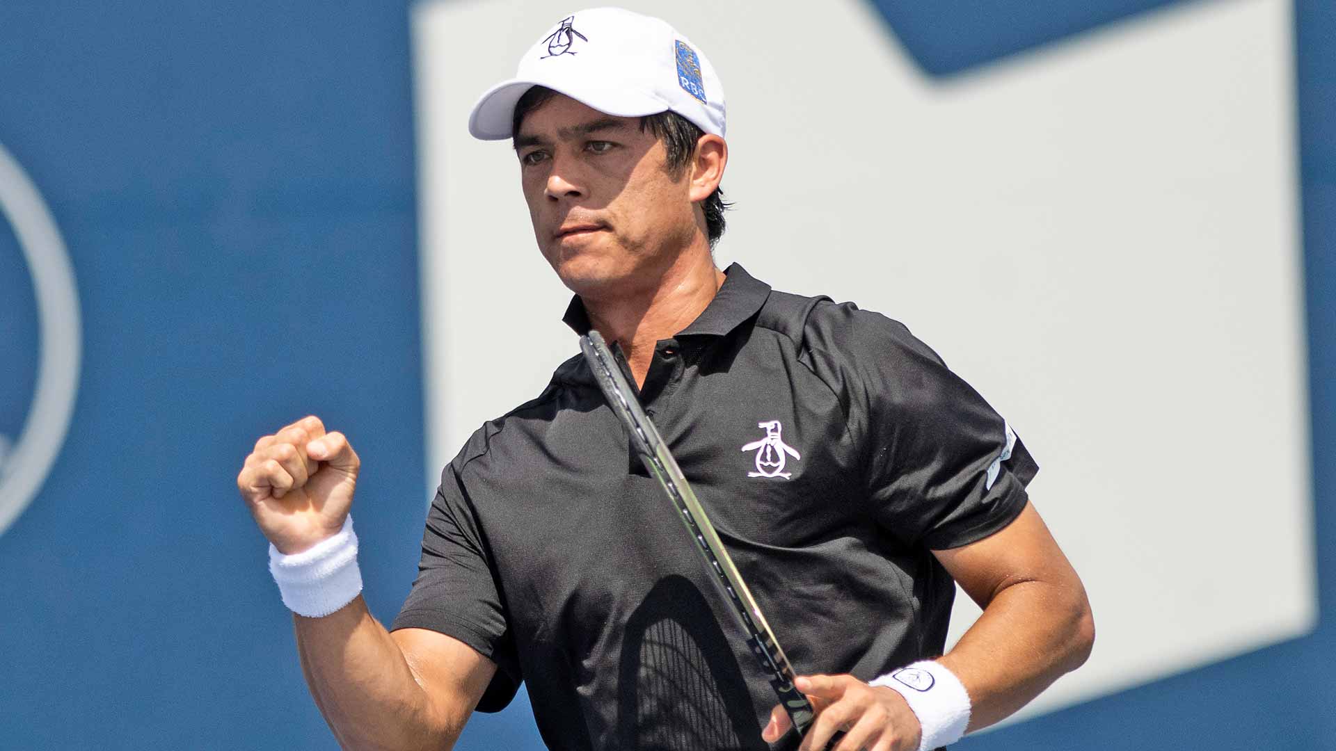 Mackenzie McDonald upsets Andrey Rublev in straight sets on Wednesday in Toronto.