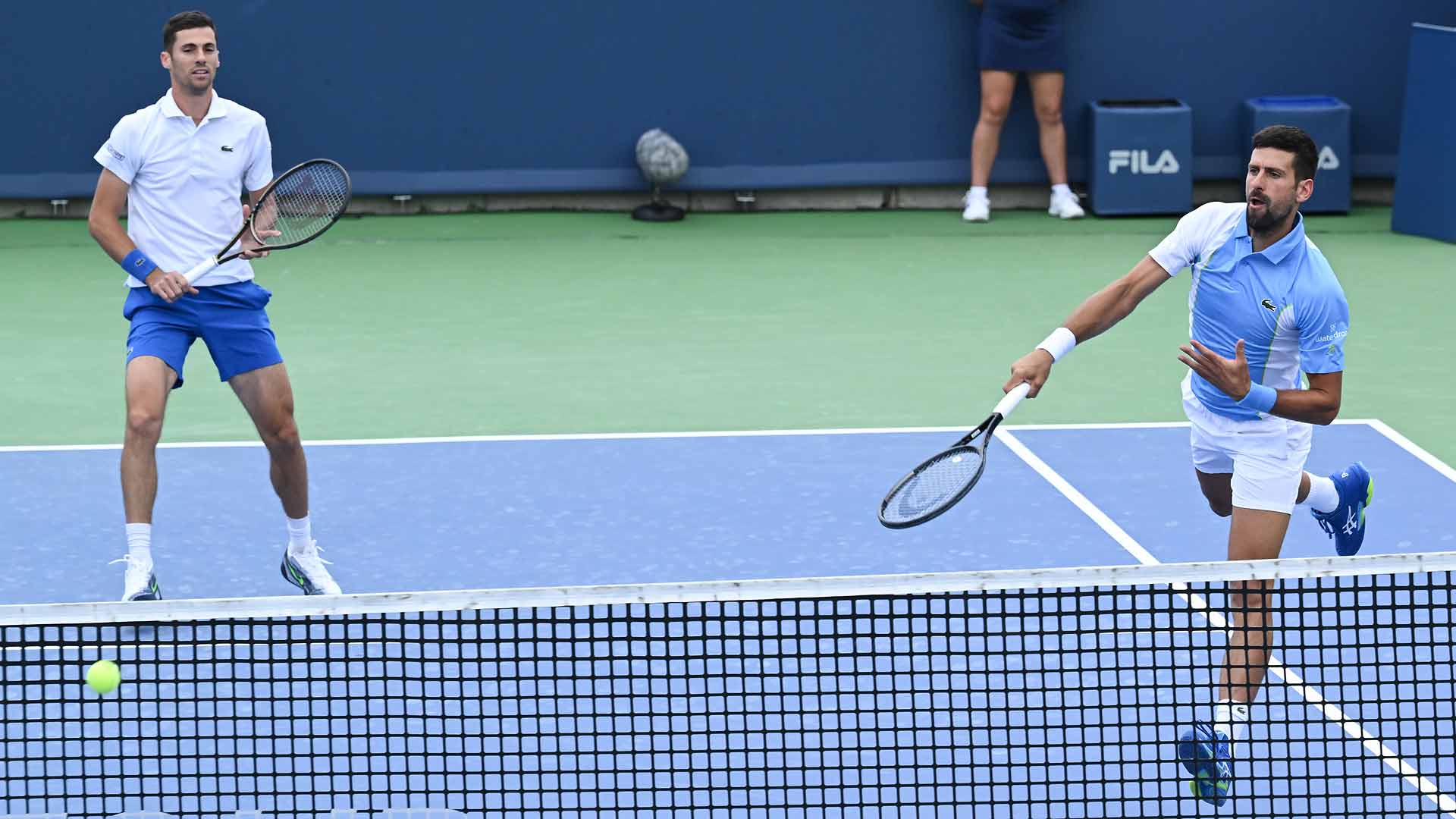 <a href='https://www.atptour.com/en/players/nikola-cacic/cc54/overview'>Nikola Cacic</a>/<a href='https://www.atptour.com/en/players/novak-djokovic/d643/overview'>Novak Djokovic</a>
