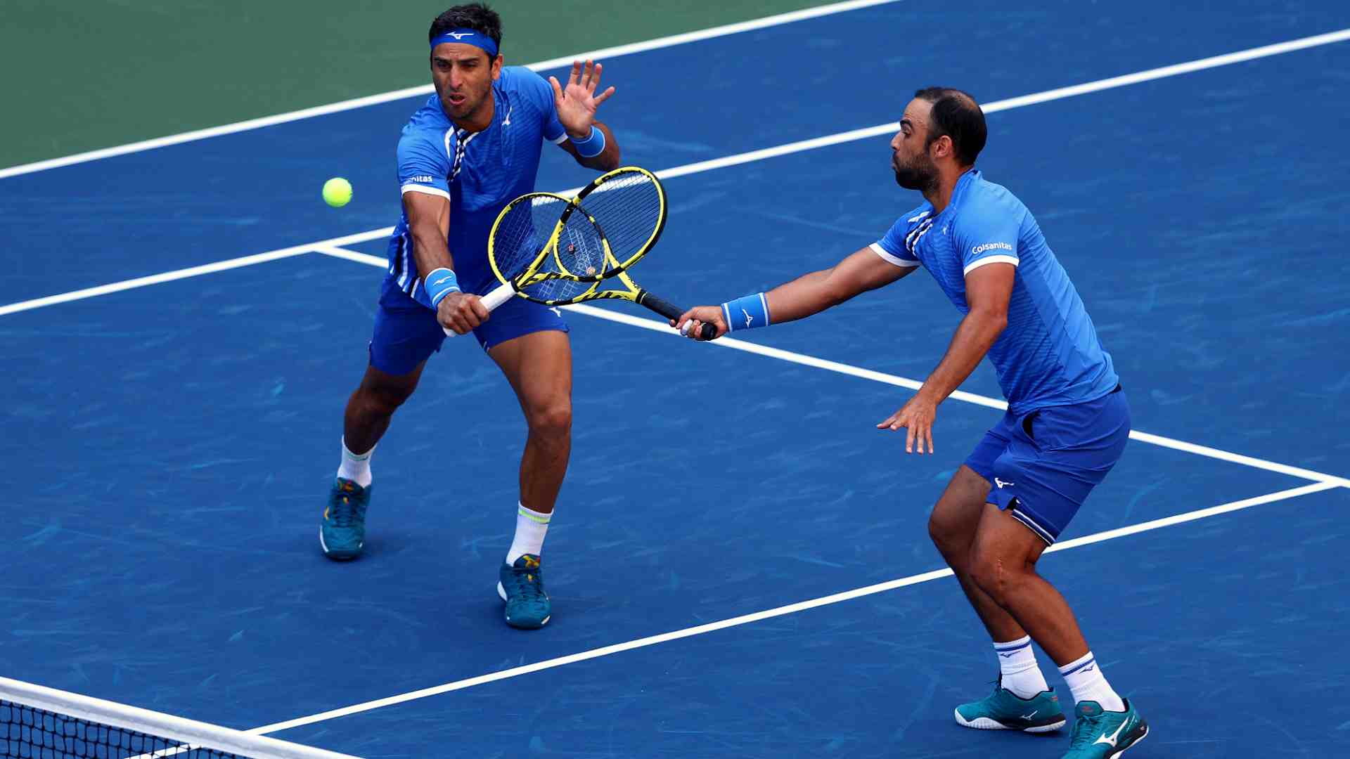 Robert Farah (left) and Juan Sebastian Cabal are two-time major champions.