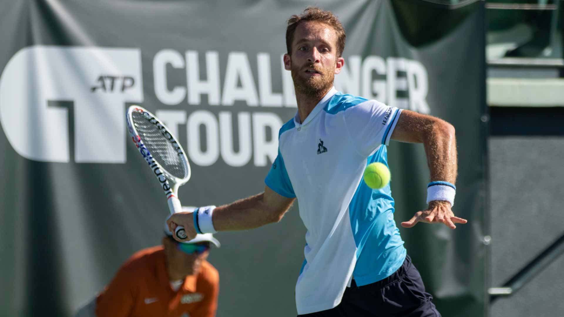 <a href='https://www.atptour.com/en/players/constant-lestienne/lb66/overview'>Constant Lestienne</a> wins the Challenger 125 event in Stanford, California.