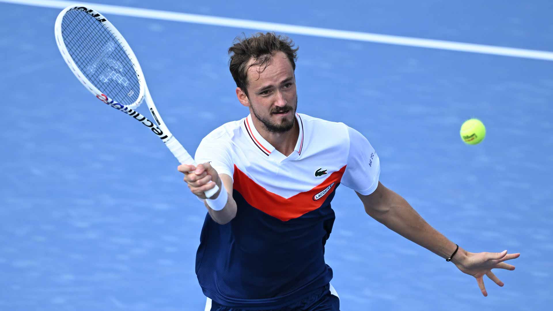 Daniil Medvedev is aiming for his second major title.